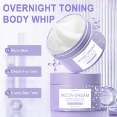 Night-time application on skin near neck and body contour with Anroha Moon Dream.