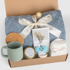 Anforsun self-care gift basket for women, a ready-to-gift care package that conveys warmth.