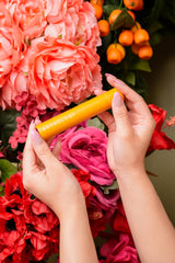Anthology Amber Saffron 540 alcohol-free formula gentle on skin during use.