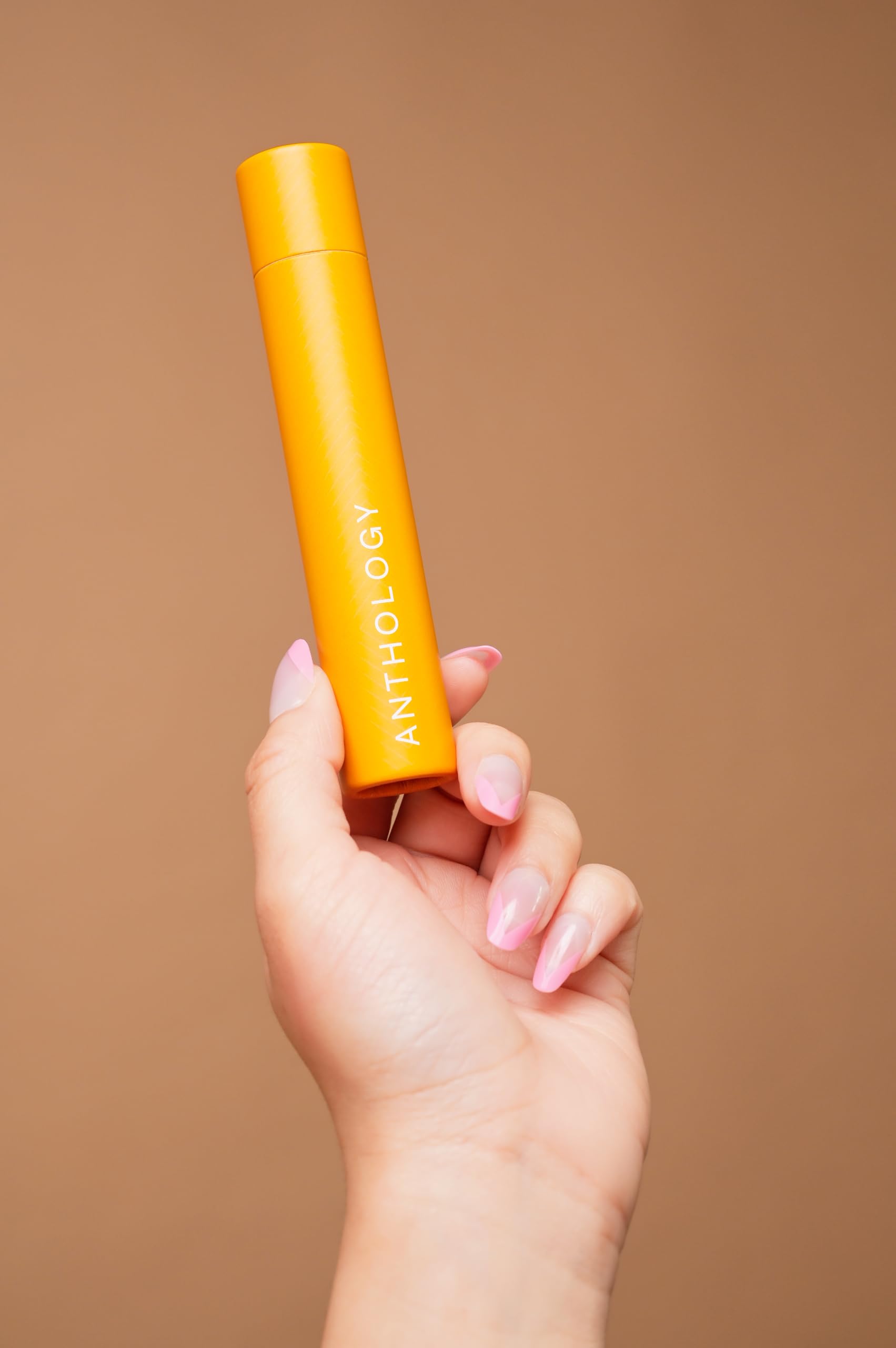 Anthology Vanilla Woods travel rollerball ready for on-the-go fragrance touch-ups.
