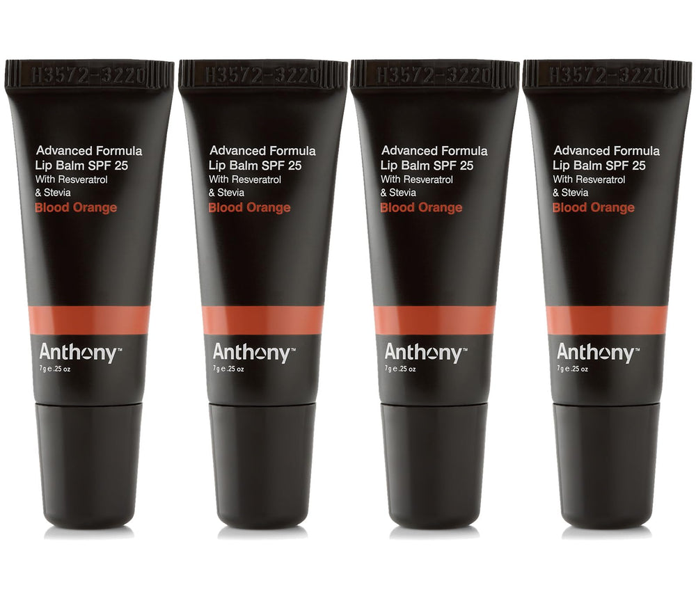 Anthony 25 SPF lip balm tube applying on lips with sun protection benefits