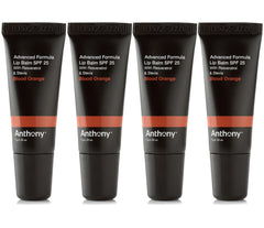 Anthony 25 SPF lip balm tube applying on lips with sun protection benefits