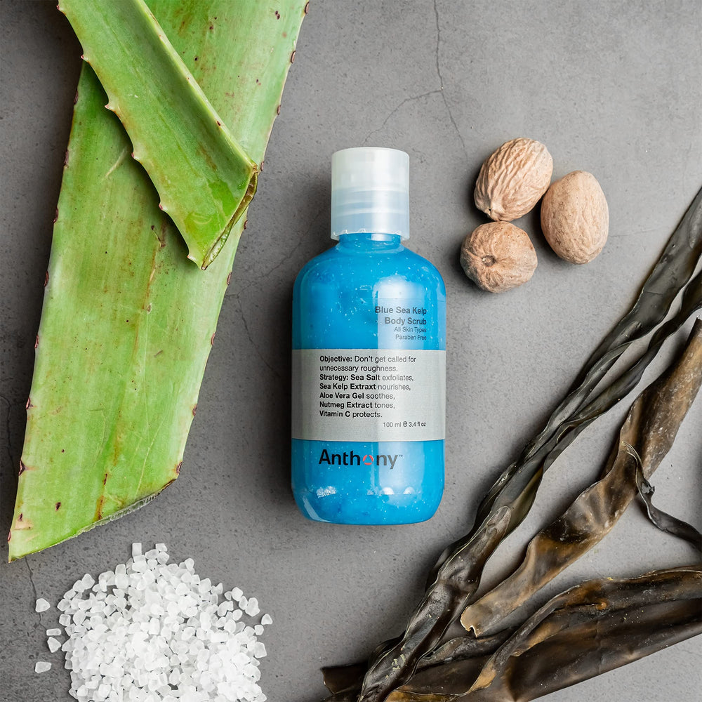 Anthony Exfoliating Body Scrub with nutmeg for toned skin