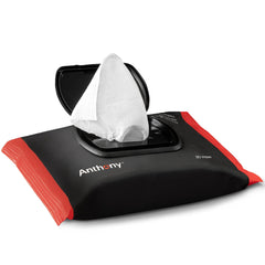 Anthony Glycolic Exfoliating Wipes travel-pack fits gym bag and daily routines.