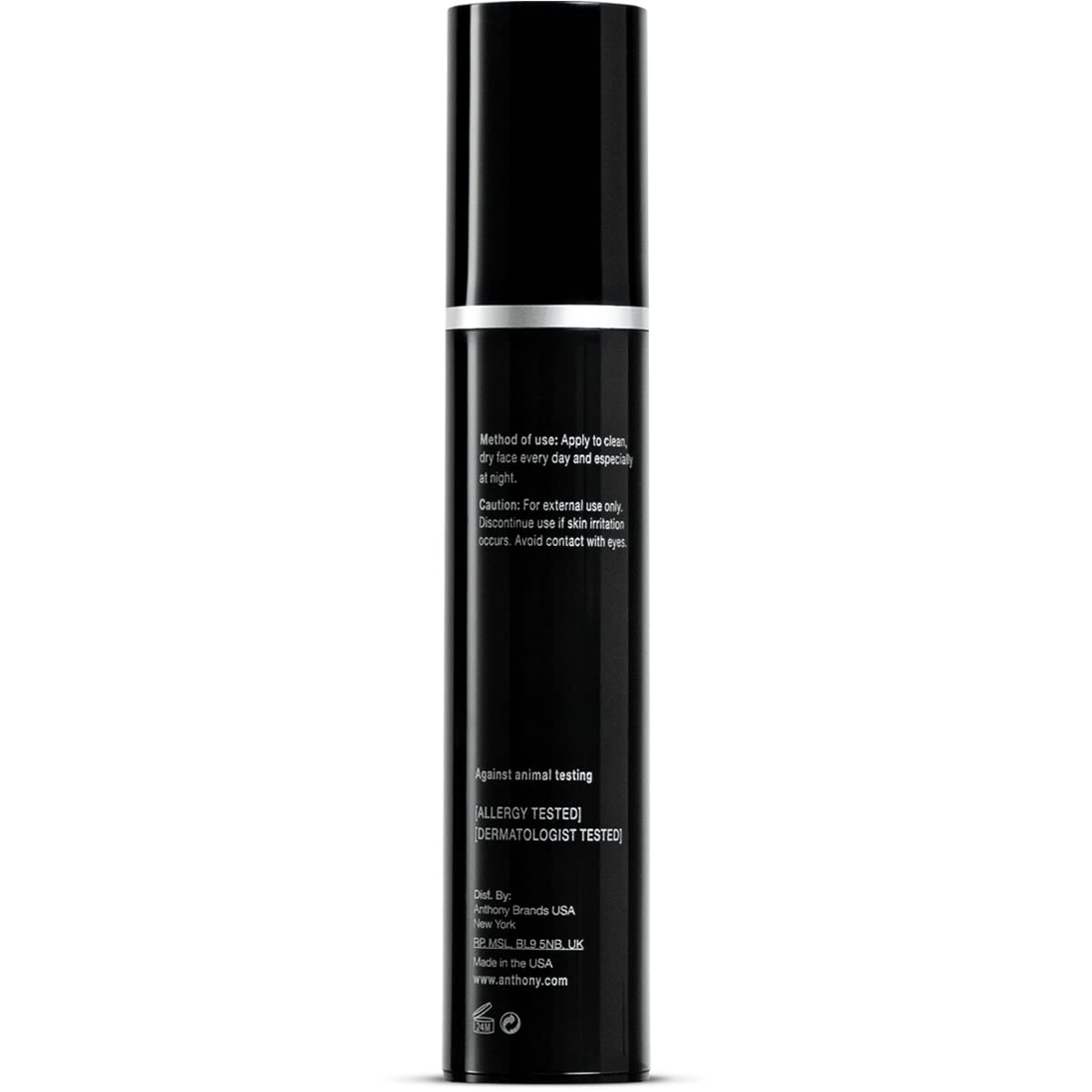 Anthony Vitamin A treatment with shea butter and squalane, promoting deep hydration