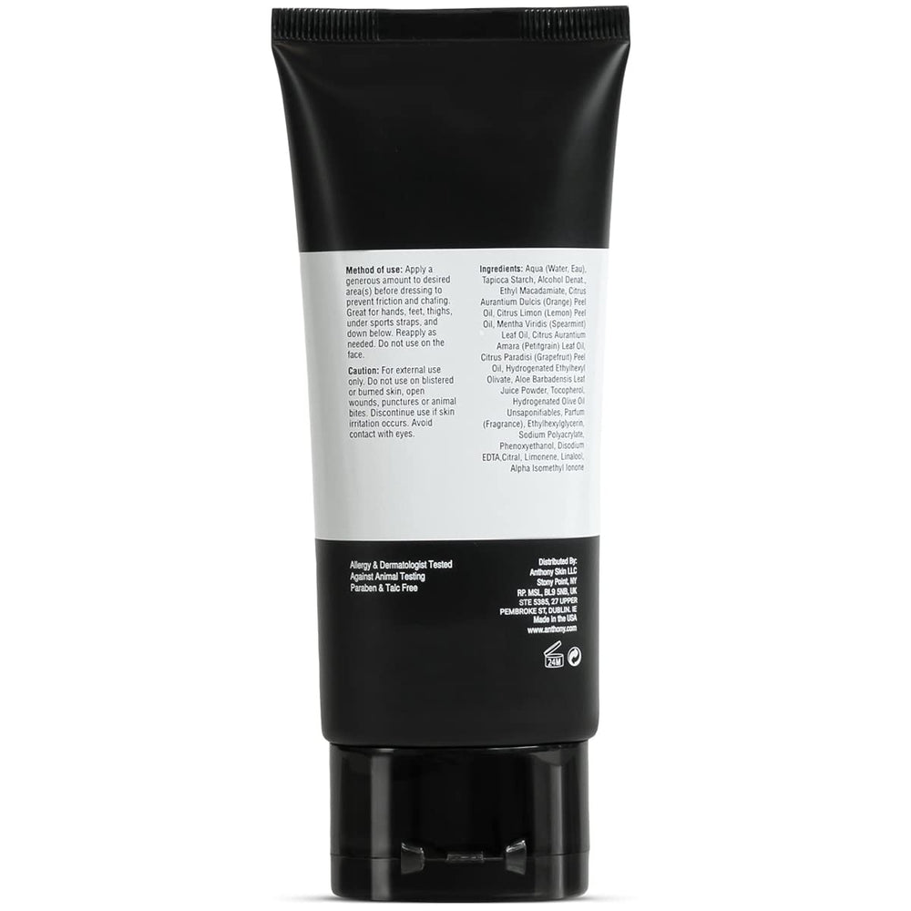 Anthony No Sweat aloe-cooling highlights soothing, refreshing relief after workouts