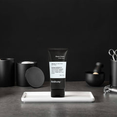Anthony Shaving Cream lather in a bowl delivers a smooth glide