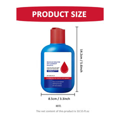 Fresh scent and lightweight foam from anti-dandruff shampoo.