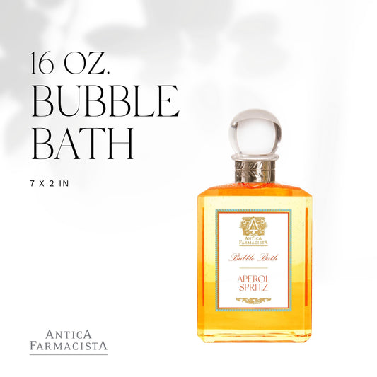 Antica Farmacista Bubble Bath honey enrichment hydrates during soaking