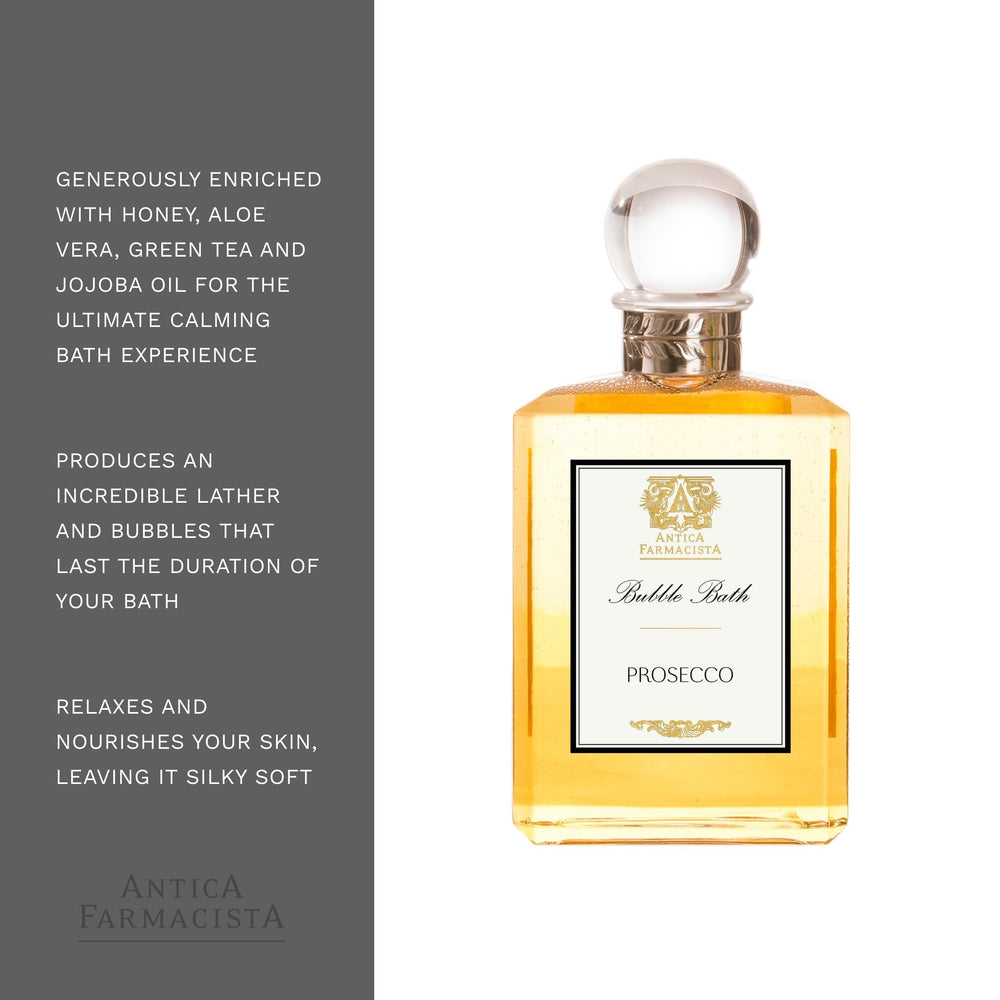 Antica Farmacista Bubble Bath luxury bubbles create a silk-soft feel after a long day