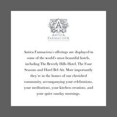 Antica Farmacista gift-ready presentation highlights a thoughtful occasion gift