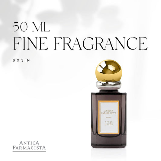 Antica Farmacista perfume bottle on velvet surface with luxurious feel