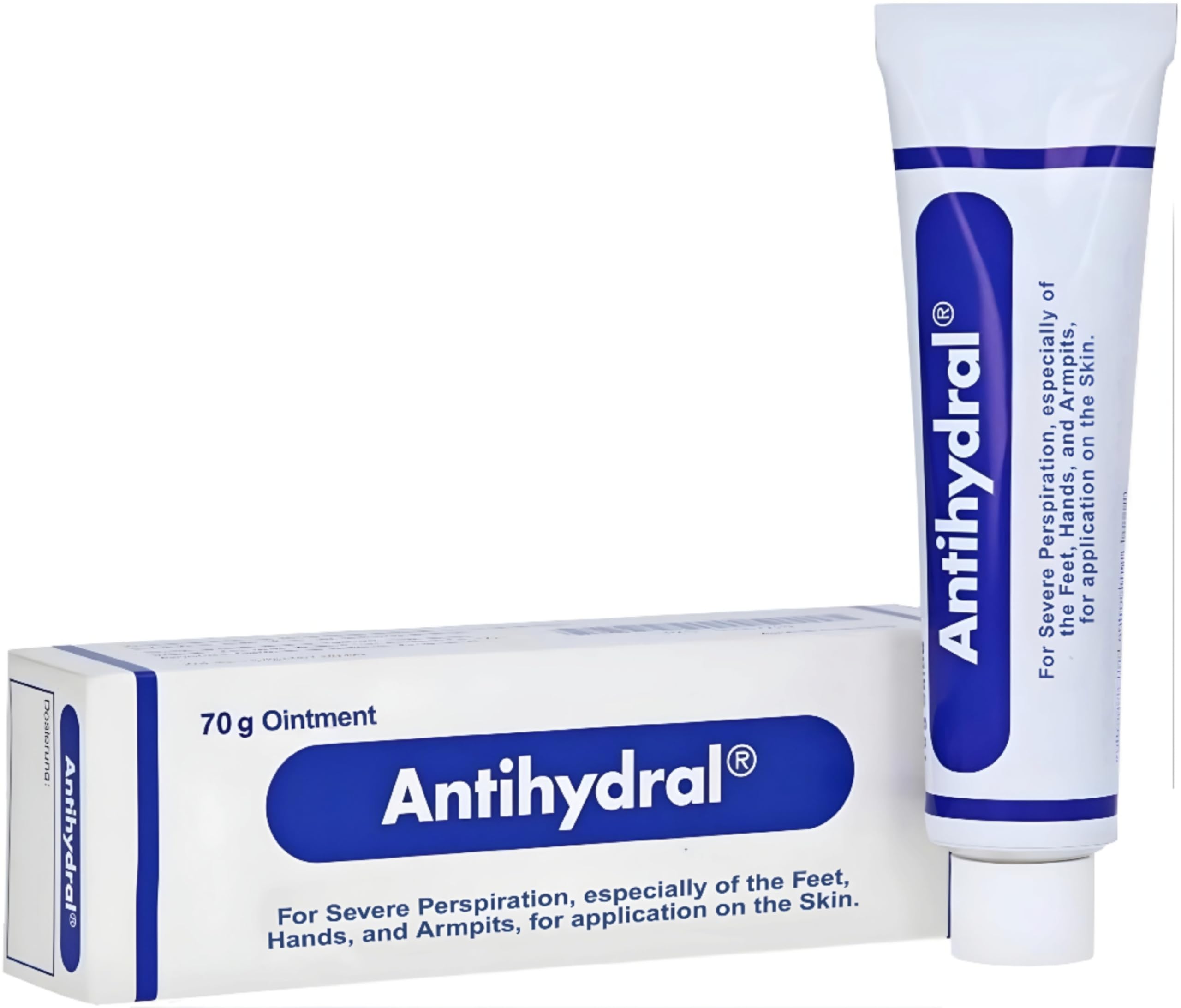 Antihydral front tube image showing packaging and convenient travel size benefit