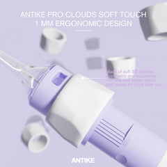 ANTIKE Clouds Pro sterile packaging highlighting single-use hygiene.