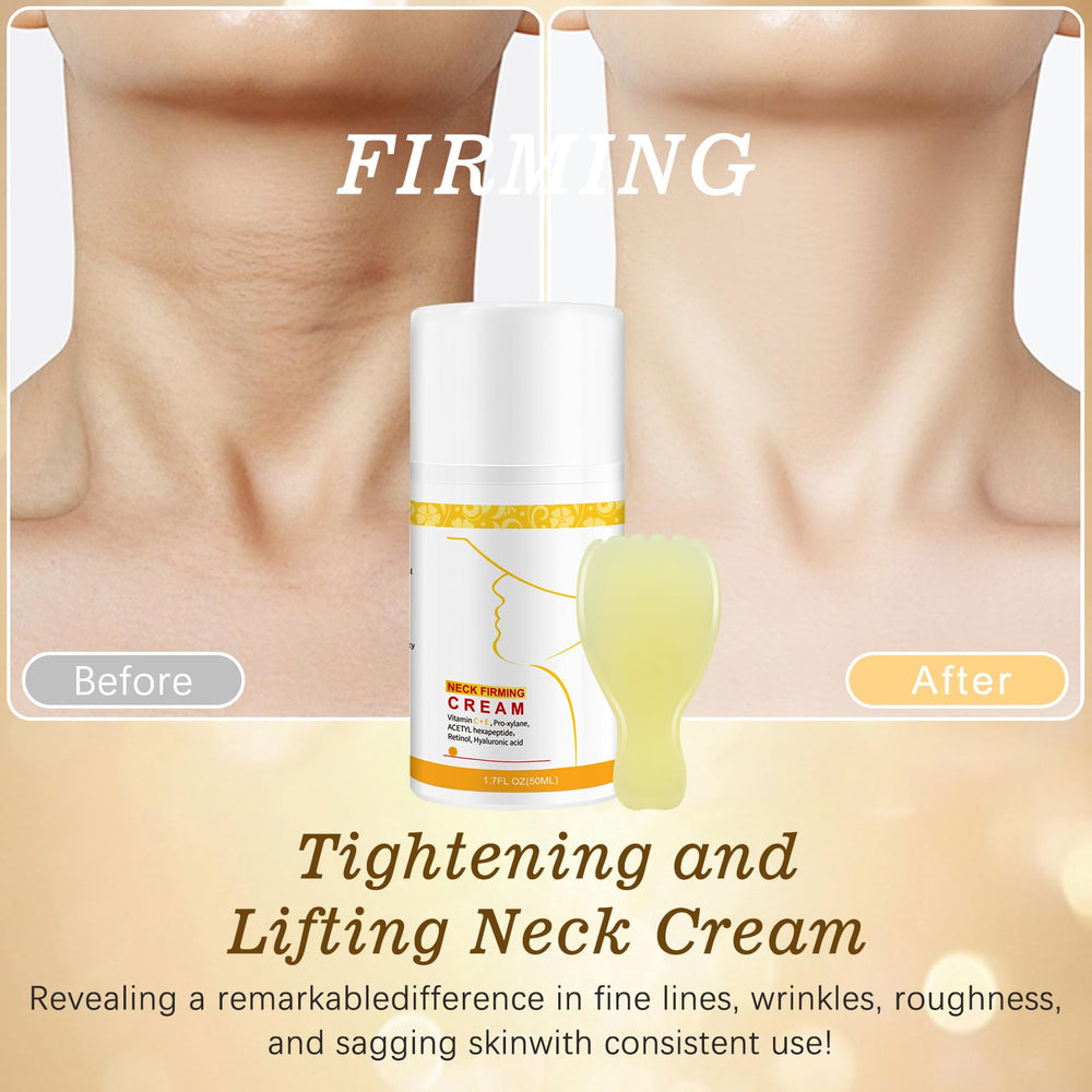 ANTIVP jade stone neck tool for even massage and gentle contouring
