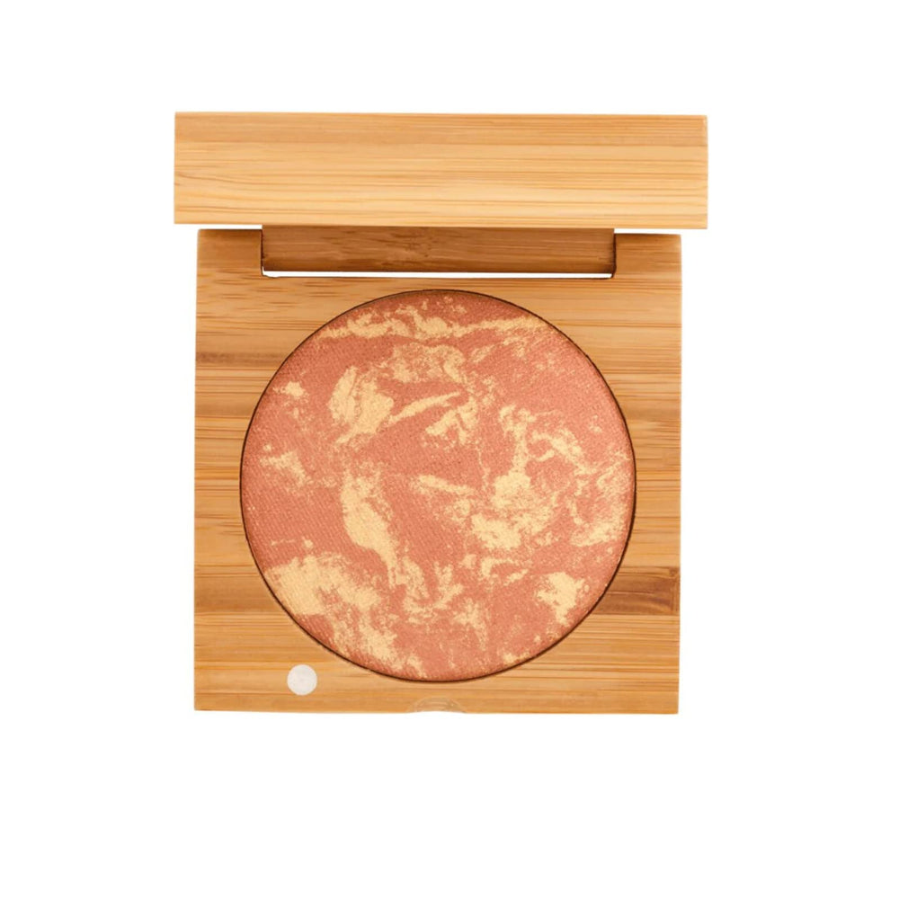 Antonym Cosmetics Baked Blush Copper Palette close-up showing radiant, natural flush