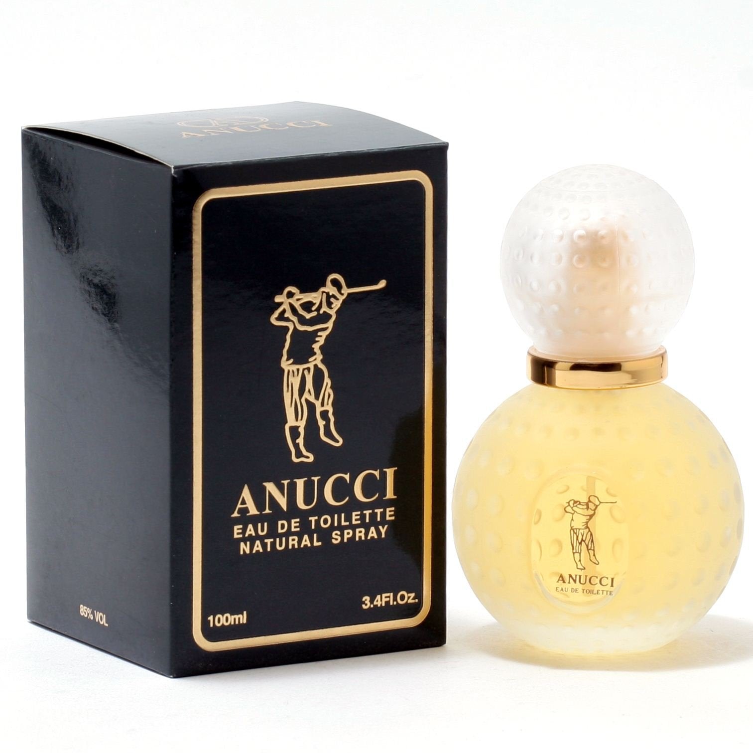 Anucci for Men eau de toilette bottle spray for daily freshness and versatile daytime wear