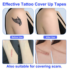 Anvosy close-up of ultra-thin patch texture highlighting breathable matte finish