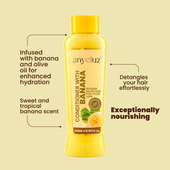 ANYELUZ Banana Conditioner for fragile hair delivers smoother, manageable strands