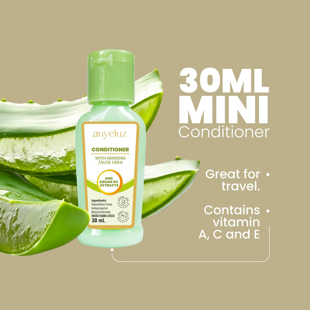ANYELUZ formula delivers lightweight frizz control and natural shine