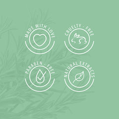ANYELUZ daily care ritual scene with rosemary fragrance ambience.