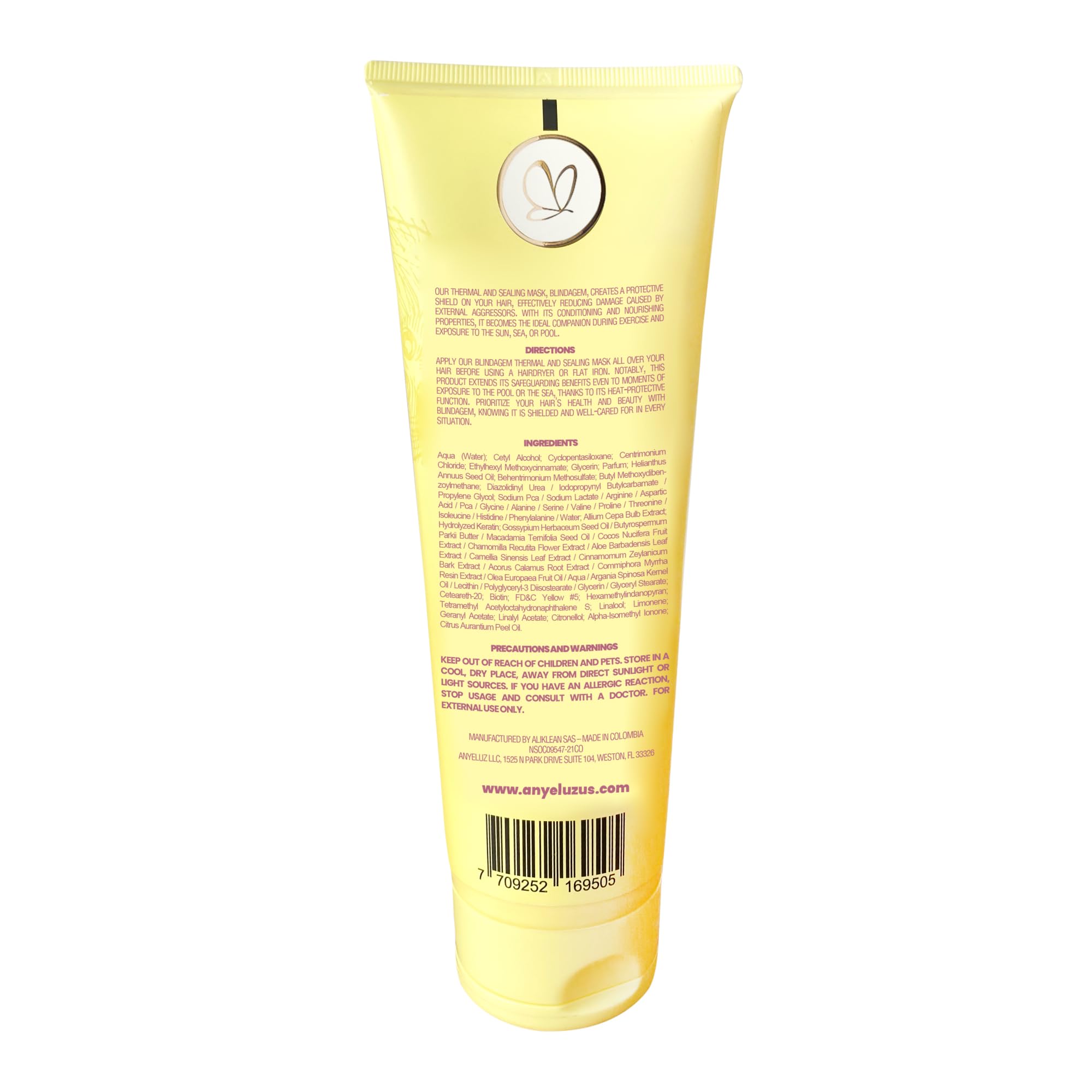 ANYELUZ easy-dispense pump shows quick, even product application.