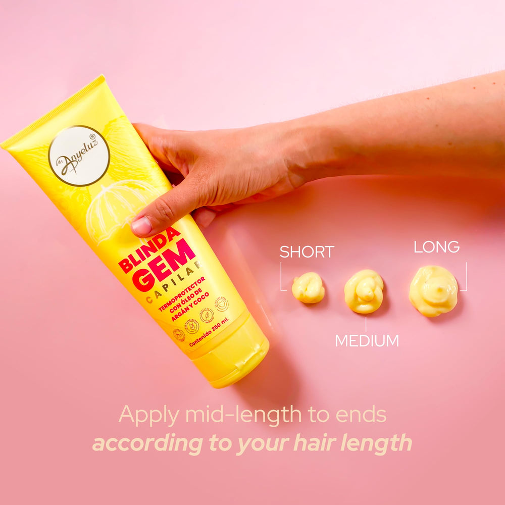 ANYELUZ heat-protection image shows guarding hair against high-temperature styling.