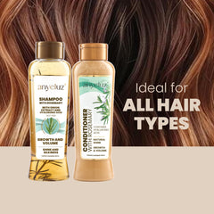 ANYELUZ hyaluronic acid visual highlights lightweight hydration for hair.