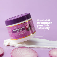 Anyeluz Onion Hair Mask after-use shine and silky texture on hair