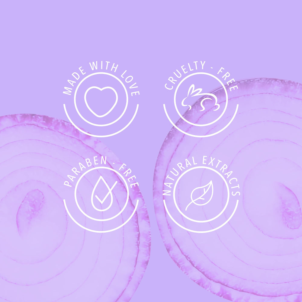 Anyeluz Onion Hair Mask results: healthy shine on colored hair