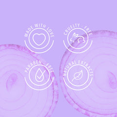 Anyeluz Onion Hair Mask results: healthy shine on colored hair