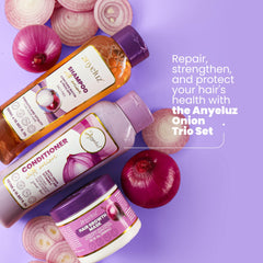 Anyeluz Onion Hair Mask luxe packaging and premium feel