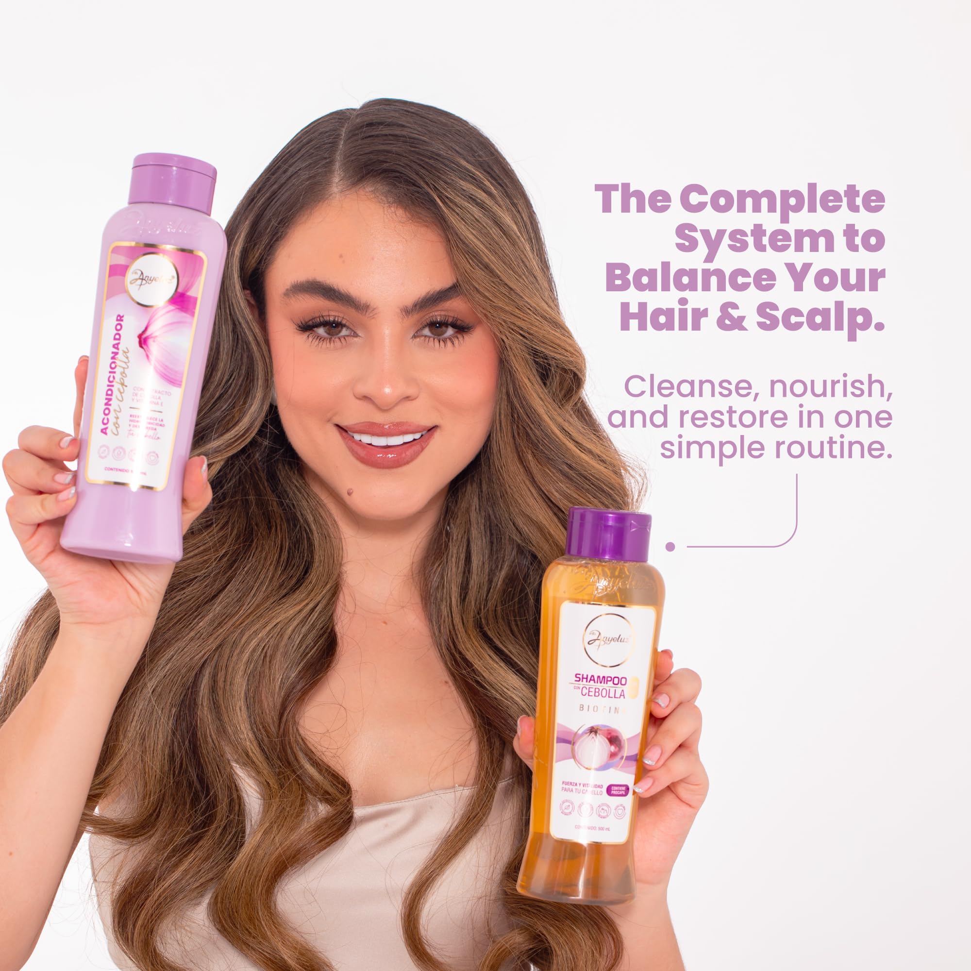 ANYELUZ Onion Hair Mask tube delivers deep conditioning without heaviness.