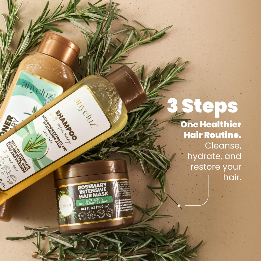 ANYELUZ Rosemary Hair Mask tub for deep hydration and renewed softness