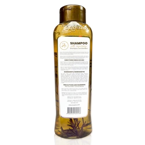 Creamy lather from Anyeluz Rosemary Shampoo delivering gentle cleansing and shine