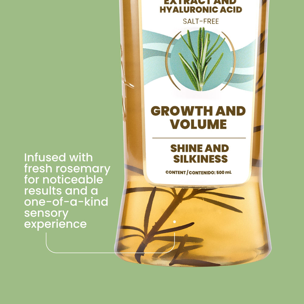 Onion extract detail in Anyeluz Rosemary Shampoo highlights nourishing components