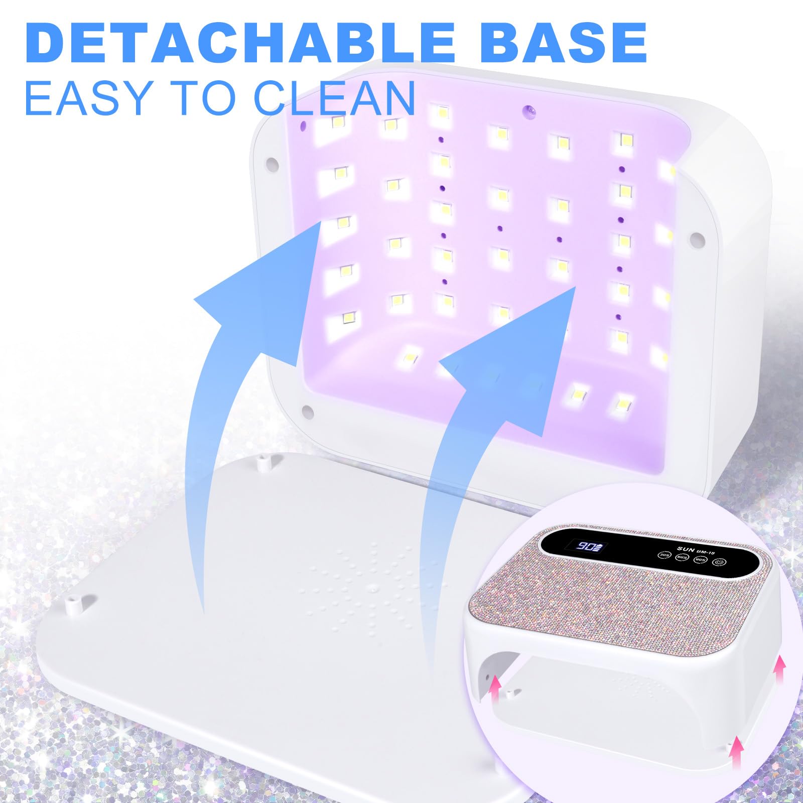 ANYINS LED Nail Lamp gift-ready packaging appeals to stylish users