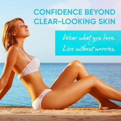 Aobbiy skin feels silky-soft after applying the treatment.
