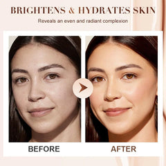 Aocesk hyaluronic acid moisture boost demonstrates deep hydration across the skin.