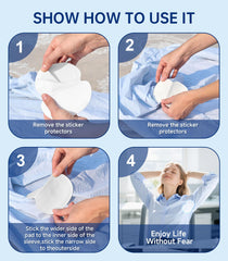 Aoeoun pads suitable for both men and women on various shirts