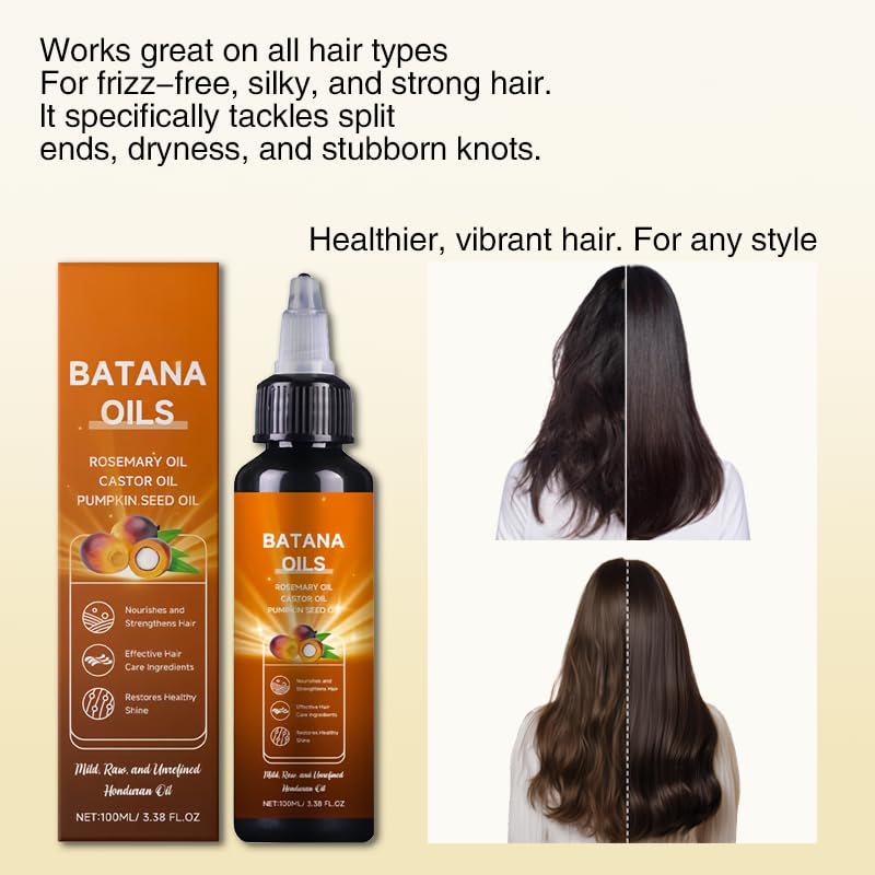 AOFEETINE Batana Oil scalp-massage depiction shows potential scalp care