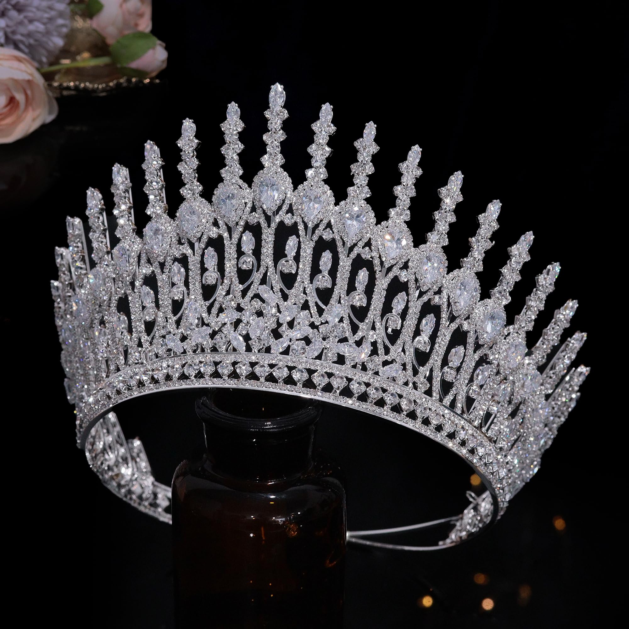 Aoligrace adult-teen size crown fits most head shapes