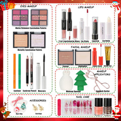 Aolikoko blush contour kit advent calendar 24 days for sculpted warmth and glow.