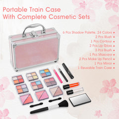 AOLIKOKO 24-color shadow palette for versatile looks