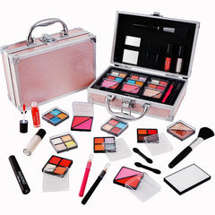 AOLIKOKO makeup kit with train case for organized travel and storage