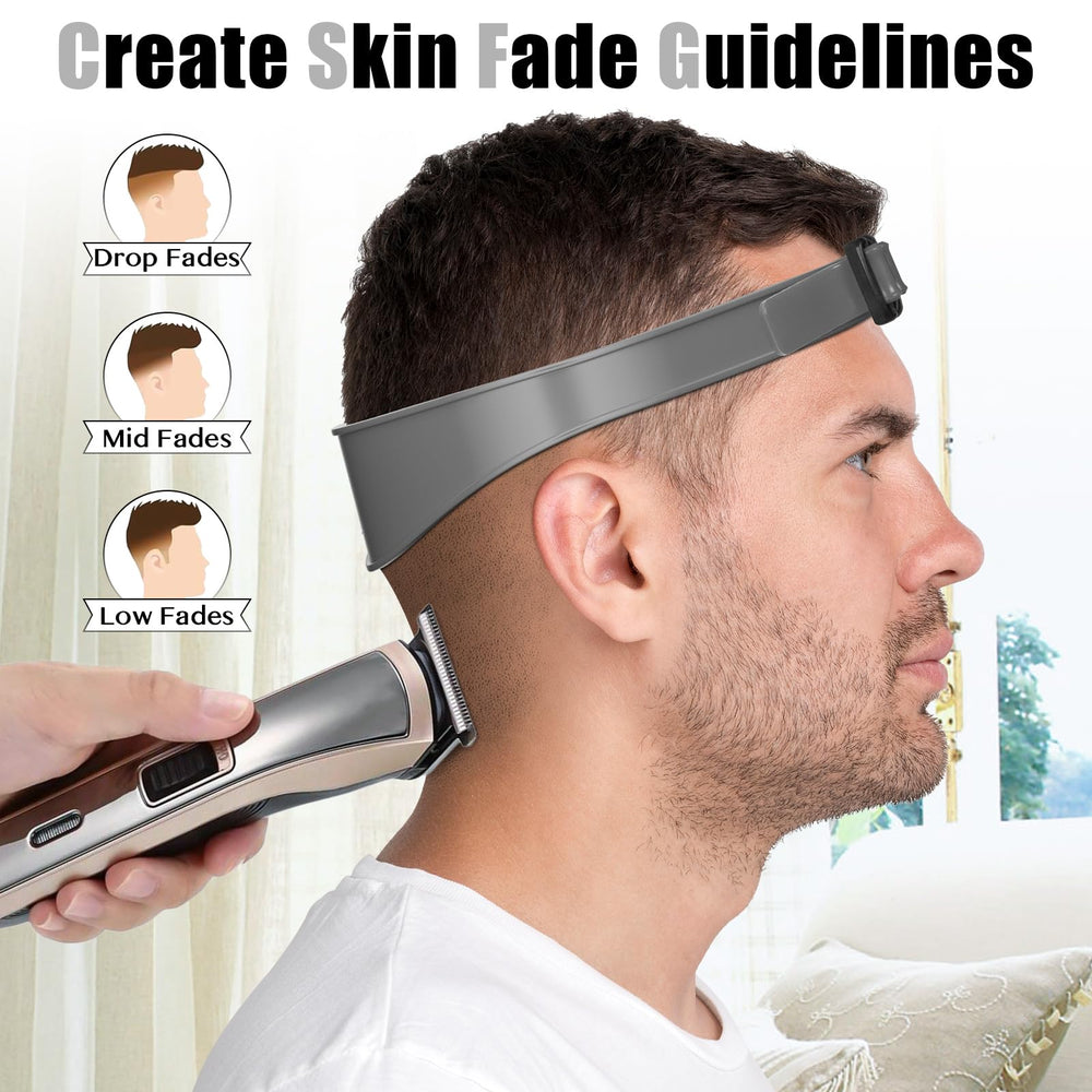 AOMGD non-slip silicone band keeps the template steady during trimming.