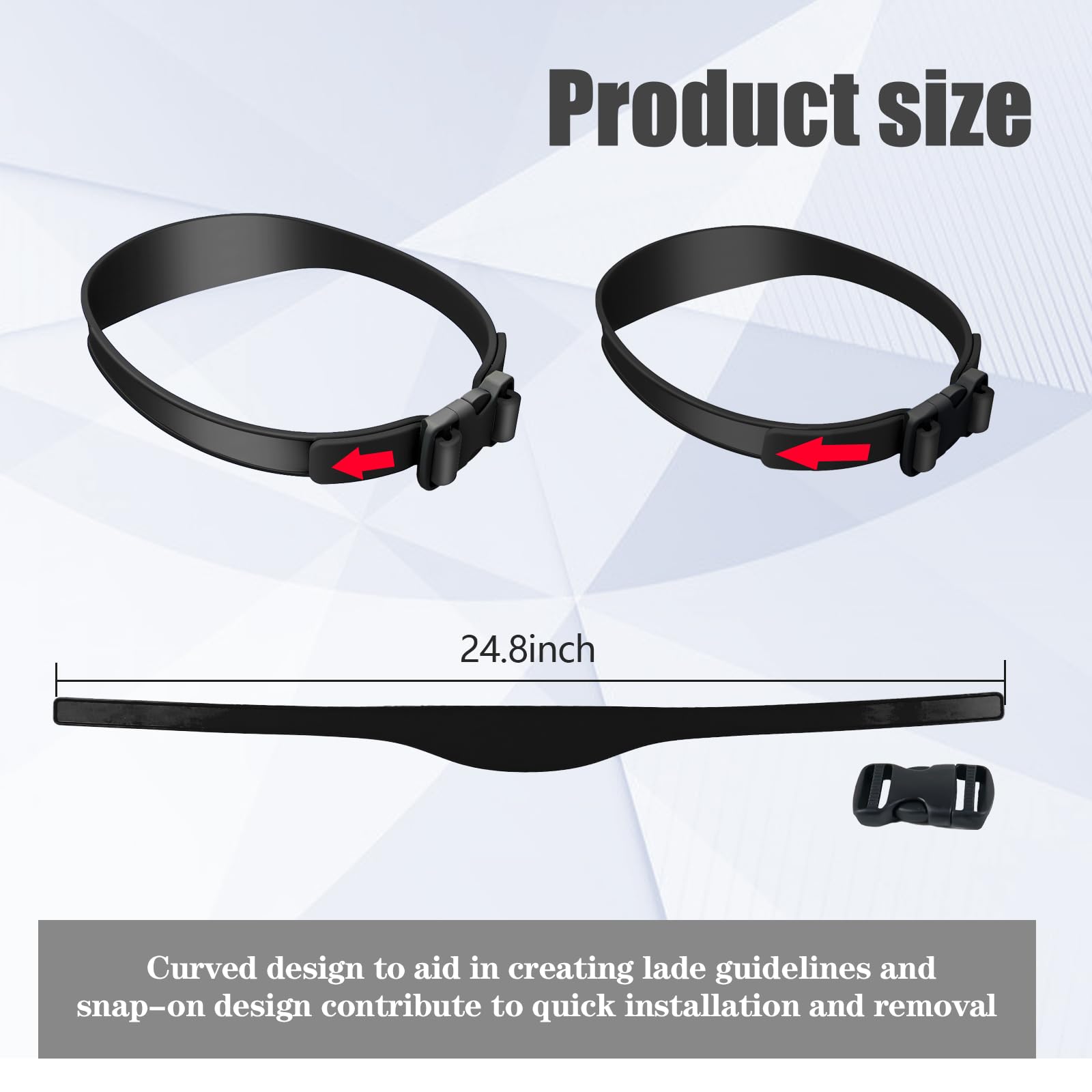 AOMGD portable neck line tool for home or travel haircuts