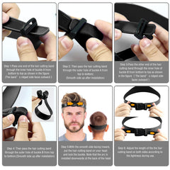 AOMGD shaving neckline guide with matte silicone for non slip control