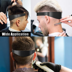 AOMGD soft silicone neck line template shown in use