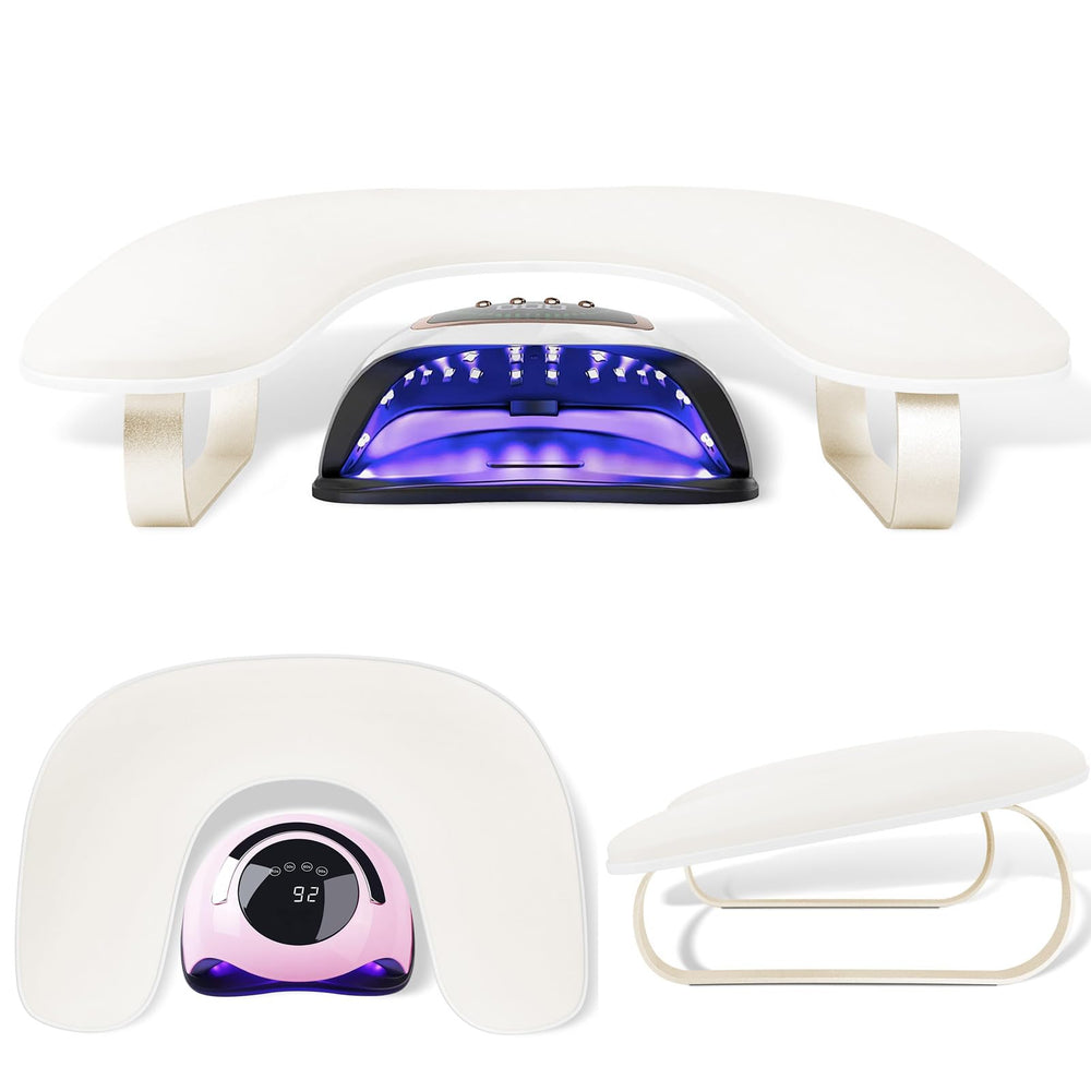 AONOLOVO arm rest supports smooth nail art sessions and client comfort.